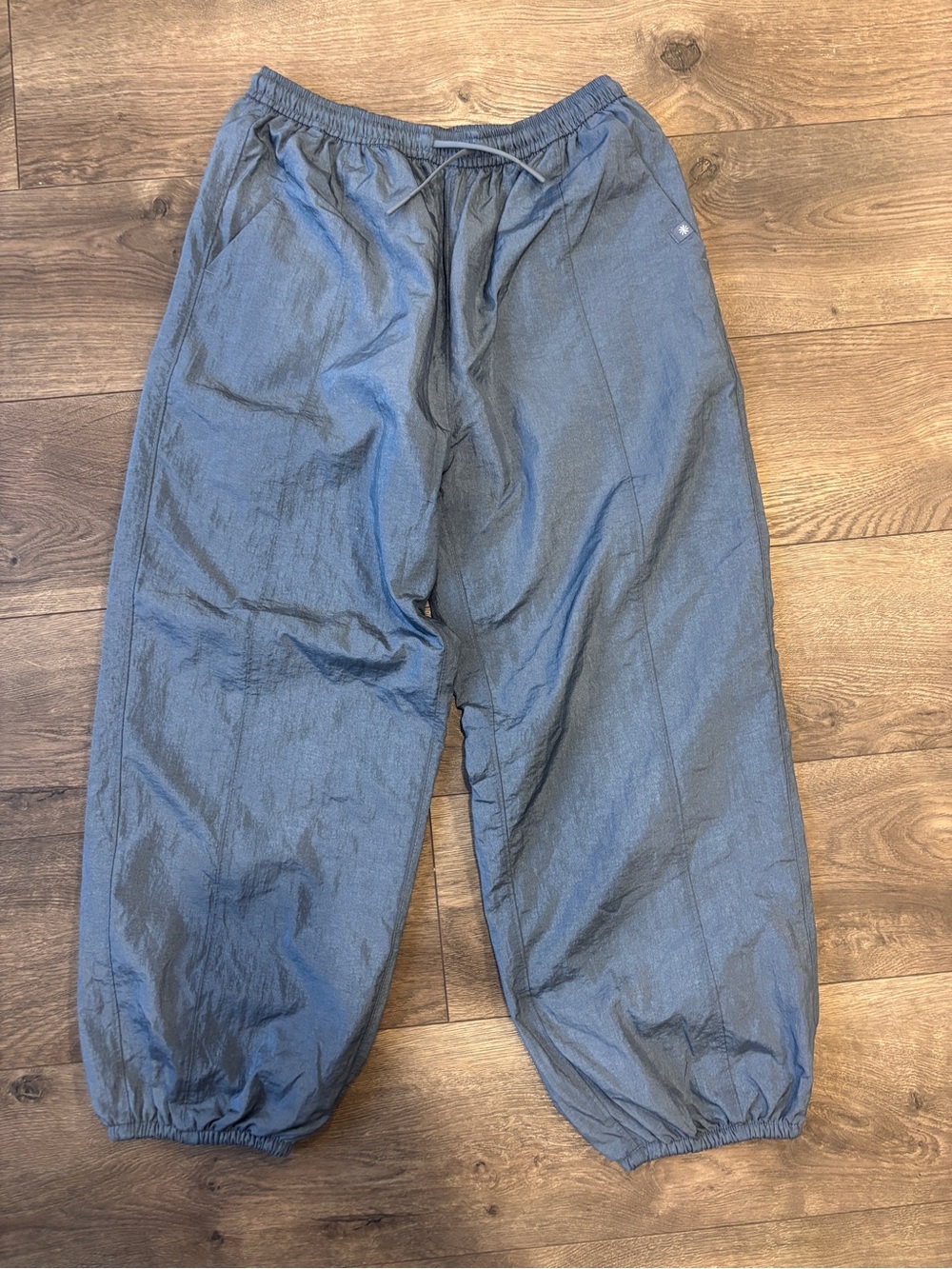 Athleta Girls Slate Blue Elastic-Waist Jogger Pants